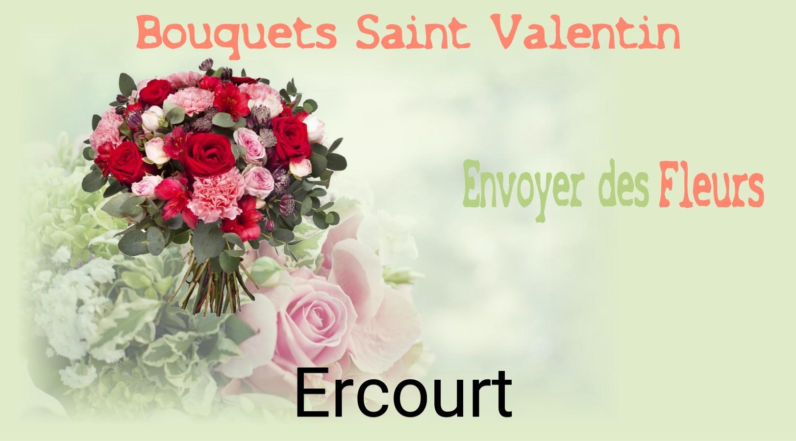 Roses de Saint-Valentin livrées à Ercourt